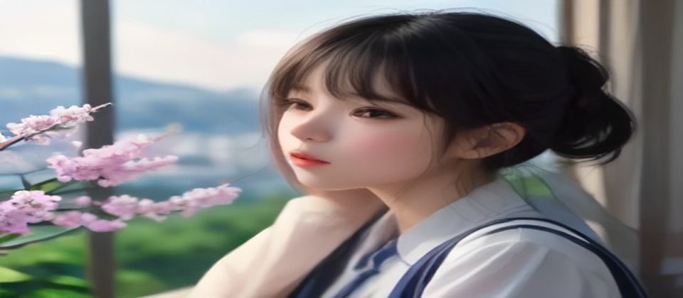 蓝橙渐变光效背景下，清纯校花平台近期重点收录内容的合集预告封面，画面中心有播放按钮与节目名称，视觉风格清新活力